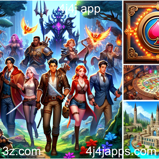 A Magia dos RPGs: Exploração e Aventura no 4j4j App